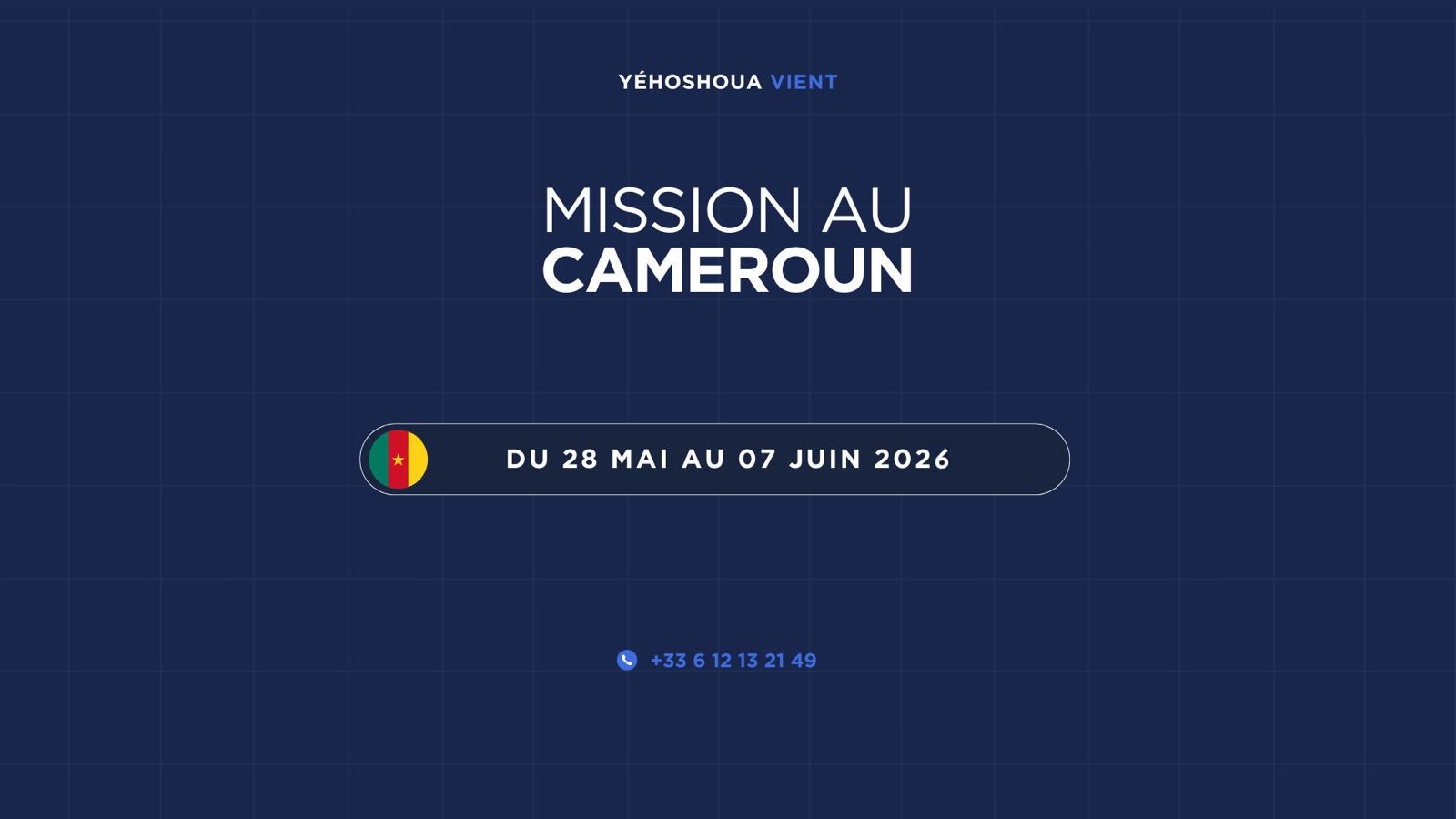 MISSION CAMEROUN